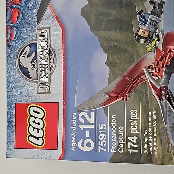 LEGO Jurassic World Pteranodon Capture 75915 New in Box Set #75915 - Picture 3 of 3